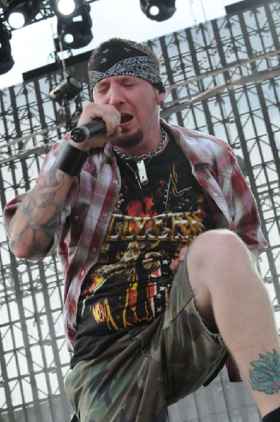 Hellyeah at Ozzfest 2008, Pizza Hut Park, Frisco, Texas