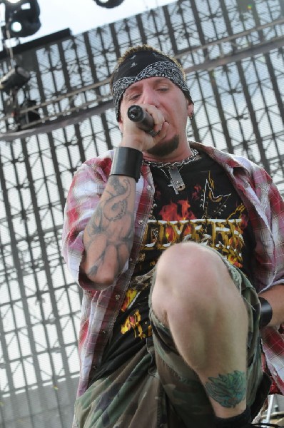 Hellyeah at Ozzfest 2008, Pizza Hut Park, Frisco, Texas