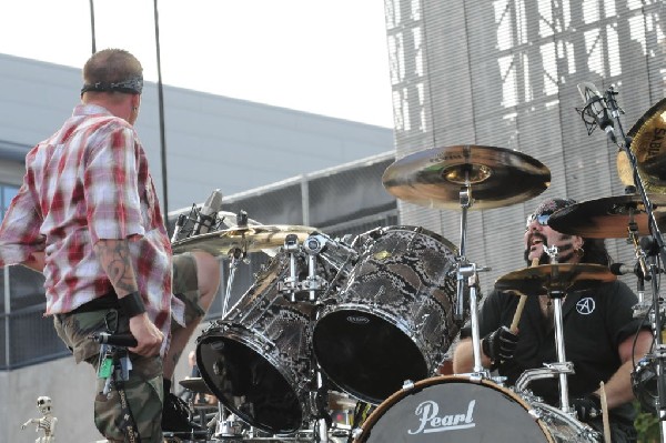 Hellyeah at Ozzfest 2008, Pizza Hut Park, Frisco, Texas