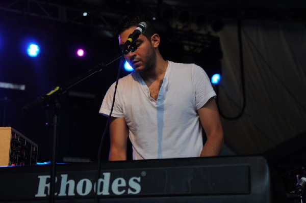 Holy Ghost! at Stubb's BarBQ, Austin, Texas 06/08/10 - photo by Jeff Barrin