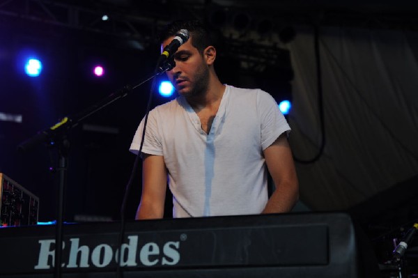 Holy Ghost! at Stubb's BarBQ, Austin, Texas 06/08/10 - photo by Jeff Barrin