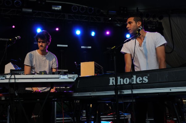 Holy Ghost! at Stubb's BarBQ, Austin, Texas 06/08/10 - photo by Jeff Barrin