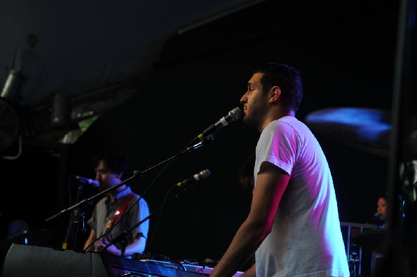 Holy Ghost! at Stubb's BarBQ, Austin, Texas 06/08/10 - photo by Jeff Barrin