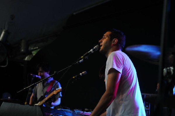 Holy Ghost! at Stubb's BarBQ, Austin, Texas 06/08/10 - photo by Jeff Barrin