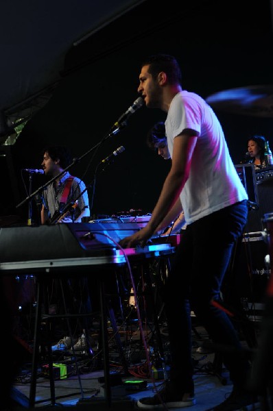 Holy Ghost! at Stubb's BarBQ, Austin, Texas 06/08/10 - photo by Jeff Barrin