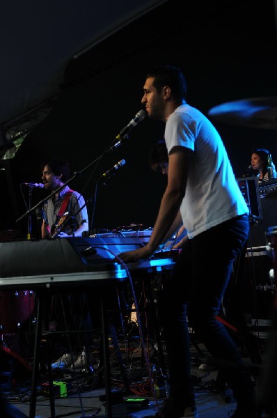 Holy Ghost! at Stubb's BarBQ, Austin, Texas 06/08/10 - photo by Jeff Barrin