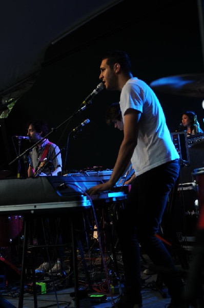 Holy Ghost! at Stubb's BarBQ, Austin, Texas 06/08/10 - photo by Jeff Barrin