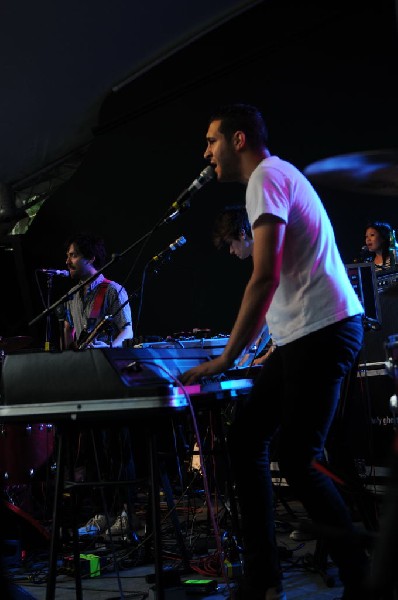 Holy Ghost! at Stubb's BarBQ, Austin, Texas 06/08/10 - photo by Jeff Barrin