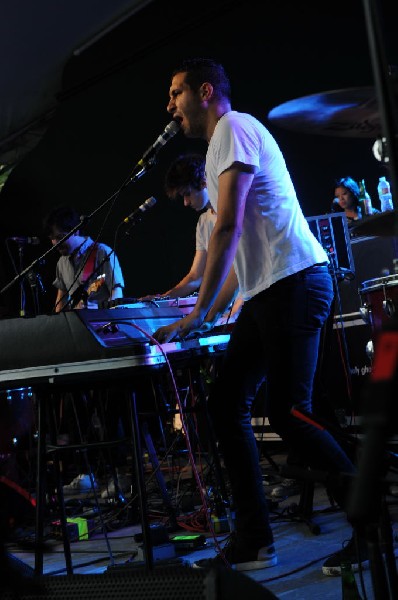 Holy Ghost! at Stubb's BarBQ, Austin, Texas 06/08/10 - photo by Jeff Barrin