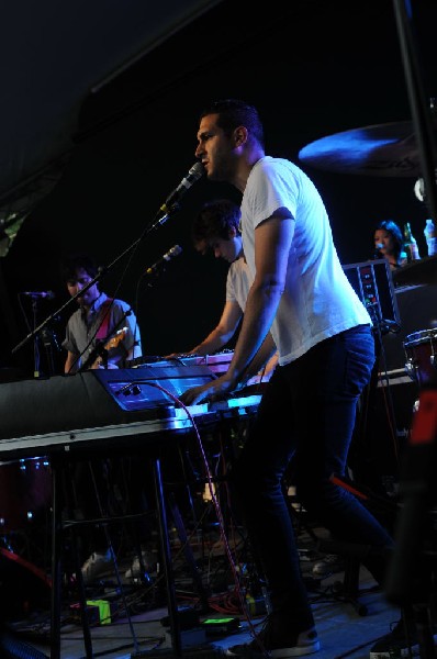 Holy Ghost! at Stubb's BarBQ, Austin, Texas 06/08/10 - photo by Jeff Barrin