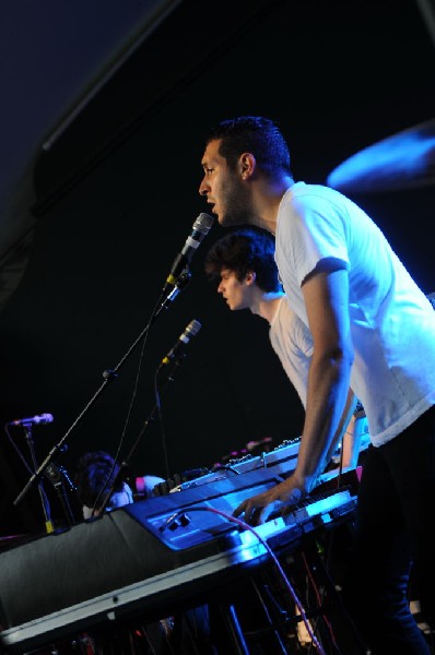 Holy Ghost! at Stubb's BarBQ, Austin, Texas 06/08/10 - photo by Jeff Barrin