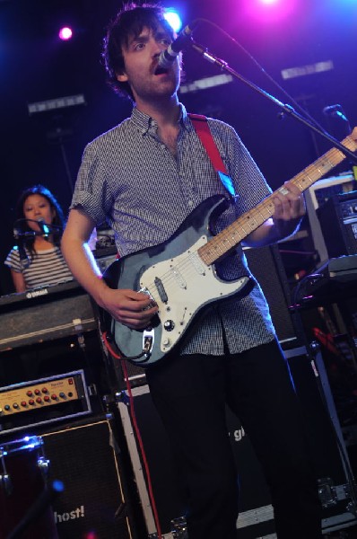 Holy Ghost! at Stubb's BarBQ, Austin, Texas 06/08/10 - photo by Jeff Barrin