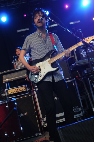 Holy Ghost! at Stubb's BarBQ, Austin, Texas 06/08/10 - photo by Jeff Barrin