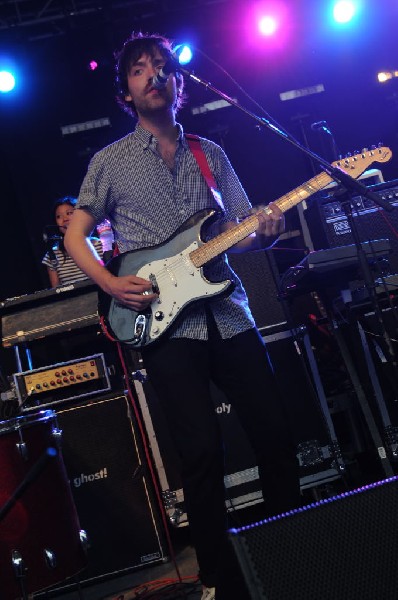 Holy Ghost! at Stubb's BarBQ, Austin, Texas 06/08/10 - photo by Jeff Barrin