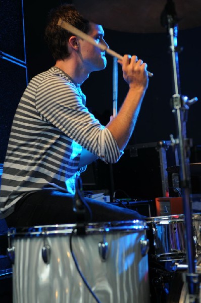 Holy Ghost! at Stubb's BarBQ, Austin, Texas 06/08/10 - photo by Jeff Barrin