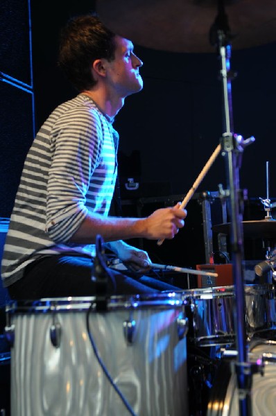 Holy Ghost! at Stubb's BarBQ, Austin, Texas 06/08/10 - photo by Jeff Barrin