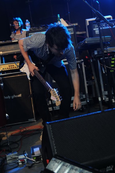 Holy Ghost! at Stubb's BarBQ, Austin, Texas 06/08/10 - photo by Jeff Barrin