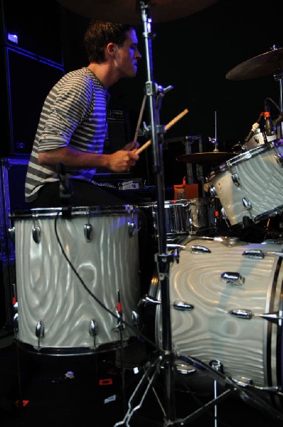 Holy Ghost! at Stubb's BarBQ, Austin, Texas 06/08/10 - photo by Jeff Barrin