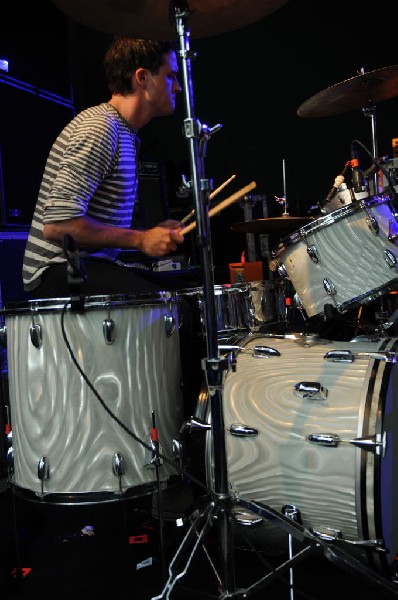 Holy Ghost! at Stubb's BarBQ, Austin, Texas 06/08/10 - photo by Jeff Barrin