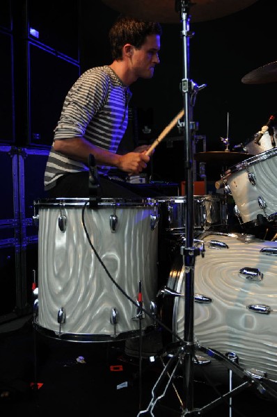 Holy Ghost! at Stubb's BarBQ, Austin, Texas 06/08/10 - photo by Jeff Barrin