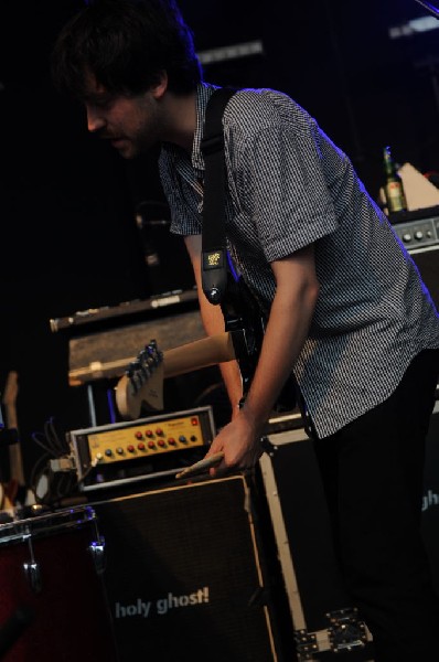 Holy Ghost! at Stubb's BarBQ, Austin, Texas 06/08/10 - photo by Jeff Barrin