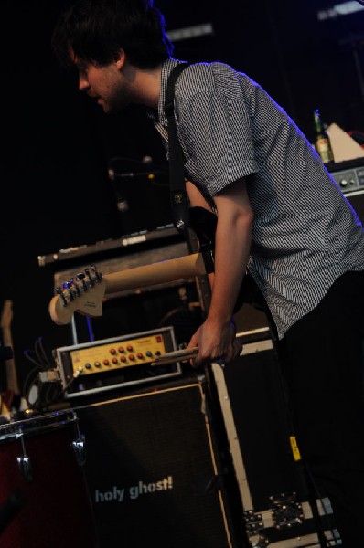 Holy Ghost! at Stubb's BarBQ, Austin, Texas 06/08/10 - photo by Jeff Barrin