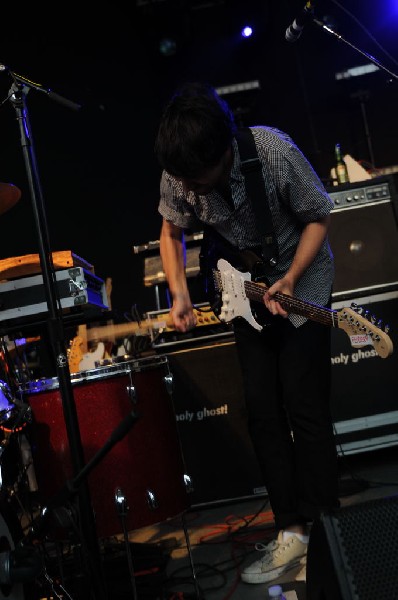 Holy Ghost! at Stubb's BarBQ, Austin, Texas 06/08/10 - photo by Jeff Barrin