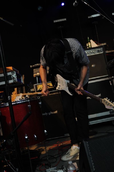 Holy Ghost! at Stubb's BarBQ, Austin, Texas 06/08/10 - photo by Jeff Barrin