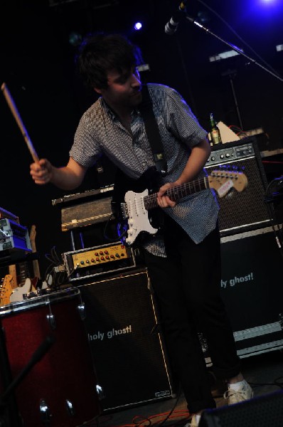 Holy Ghost! at Stubb's BarBQ, Austin, Texas 06/08/10 - photo by Jeff Barrin