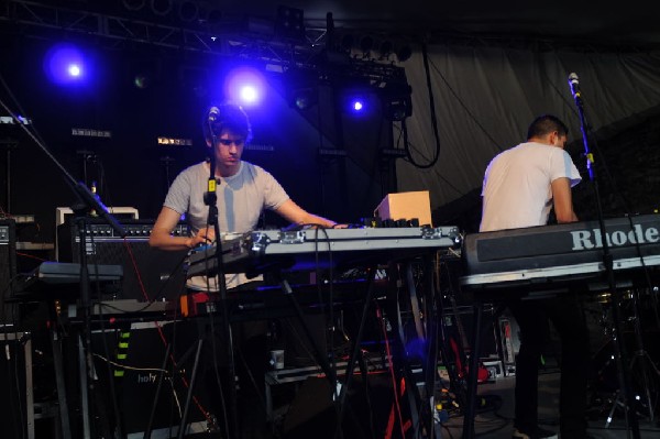 Holy Ghost! at Stubb's BarBQ, Austin, Texas 06/08/10 - photo by Jeff Barrin