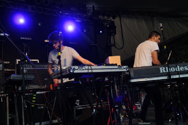 Holy Ghost! at Stubb's BarBQ, Austin, Texas 06/08/10 - photo by Jeff Barrin