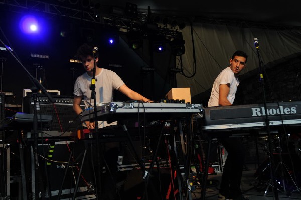 Holy Ghost! at Stubb's BarBQ, Austin, Texas 06/08/10 - photo by Jeff Barrin