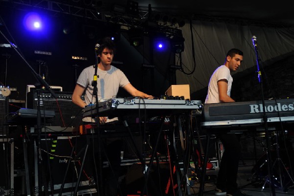 Holy Ghost! at Stubb's BarBQ, Austin, Texas 06/08/10 - photo by Jeff Barrin