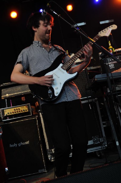 Holy Ghost! at Stubb's BarBQ, Austin, Texas 06/08/10 - photo by Jeff Barrin