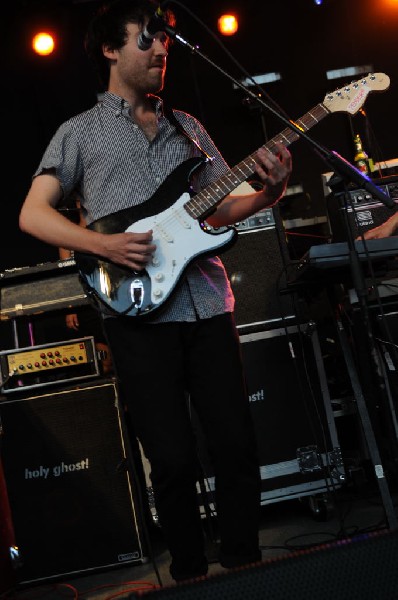 Holy Ghost! at Stubb's BarBQ, Austin, Texas 06/08/10 - photo by Jeff Barrin