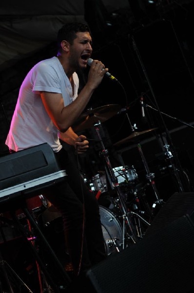 Holy Ghost! at Stubb's BarBQ, Austin, Texas 06/08/10 - photo by Jeff Barrin