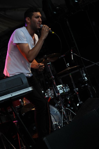 Holy Ghost! at Stubb's BarBQ, Austin, Texas 06/08/10 - photo by Jeff Barrin