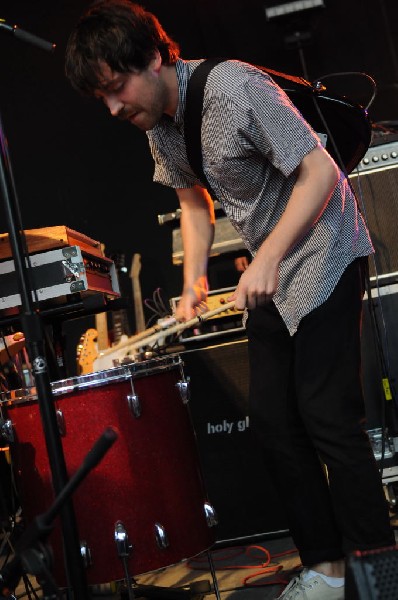 Holy Ghost! at Stubb's BarBQ, Austin, Texas 06/08/10 - photo by Jeff Barrin