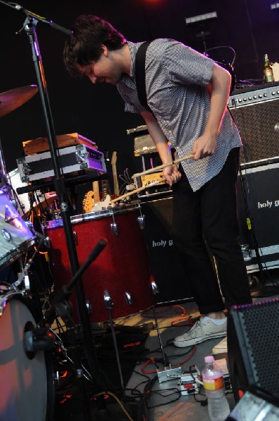 Holy Ghost! at Stubb's BarBQ, Austin, Texas 06/08/10 - photo by Jeff Barrin