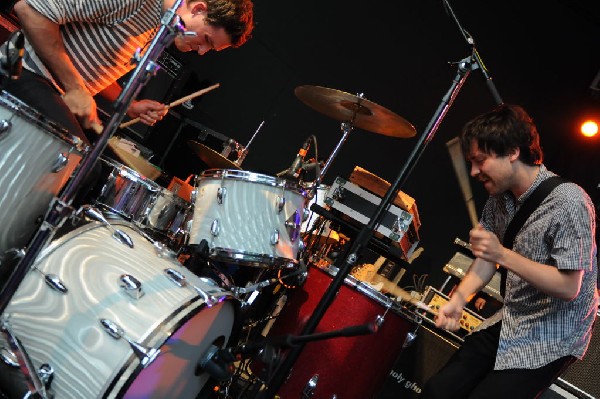 Holy Ghost! at Stubb's BarBQ, Austin, Texas 06/08/10 - photo by Jeff Barrin