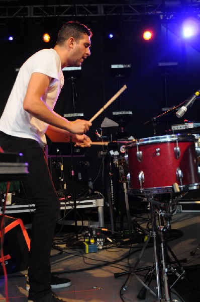 Holy Ghost! at Stubb's BarBQ, Austin, Texas 06/08/10 - photo by Jeff Barrin