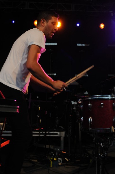 Holy Ghost! at Stubb's BarBQ, Austin, Texas 06/08/10 - photo by Jeff Barrin