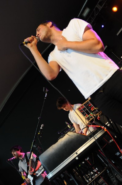 Holy Ghost! at Stubb's BarBQ, Austin, Texas 06/08/10 - photo by Jeff Barrin