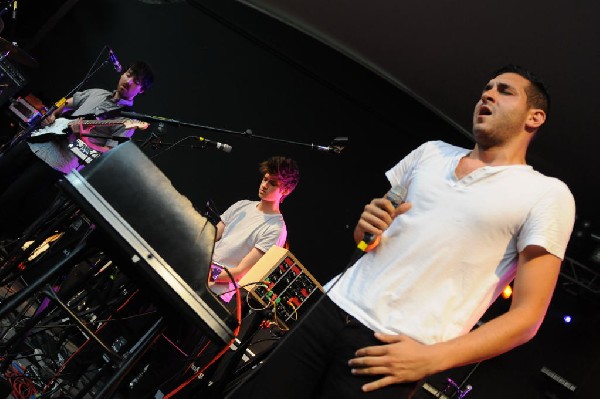 Holy Ghost! at Stubb's BarBQ, Austin, Texas 06/08/10 - photo by Jeff Barrin