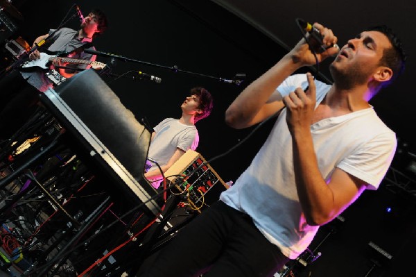 Holy Ghost! at Stubb's BarBQ, Austin, Texas 06/08/10 - photo by Jeff Barrin