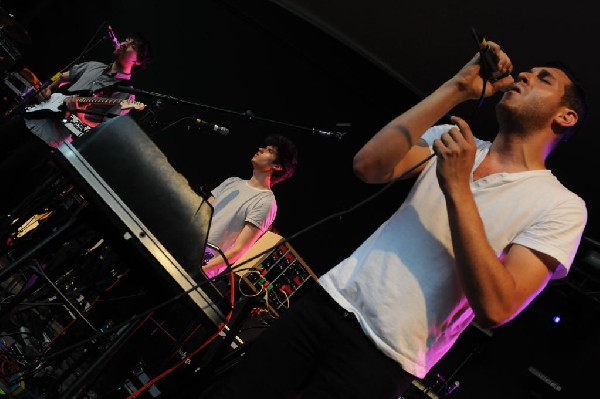 Holy Ghost! at Stubb's BarBQ, Austin, Texas 06/08/10 - photo by Jeff Barrin