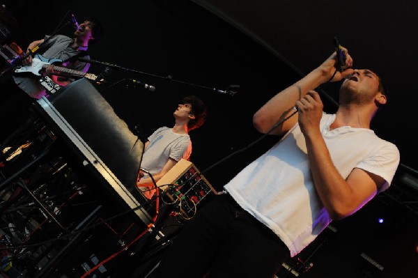 Holy Ghost! at Stubb's BarBQ, Austin, Texas 06/08/10 - photo by Jeff Barrin