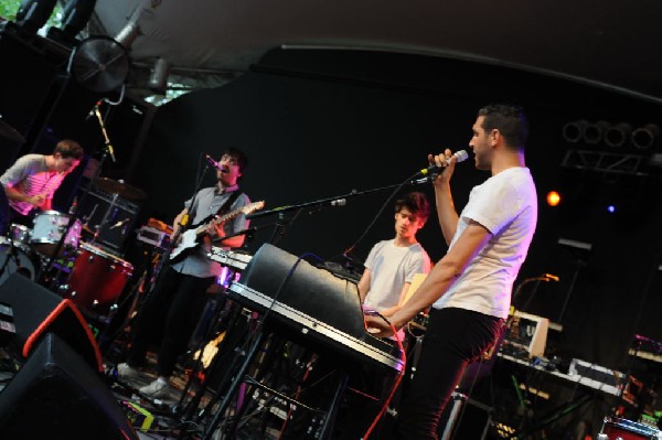 Holy Ghost! at Stubb's BarBQ, Austin, Texas 06/08/10 - photo by Jeff Barrin