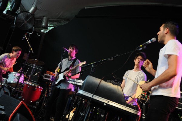 Holy Ghost! at Stubb's BarBQ, Austin, Texas 06/08/10 - photo by Jeff Barrin