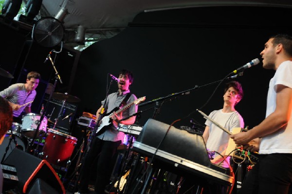 Holy Ghost! at Stubb's BarBQ, Austin, Texas 06/08/10 - photo by Jeff Barrin